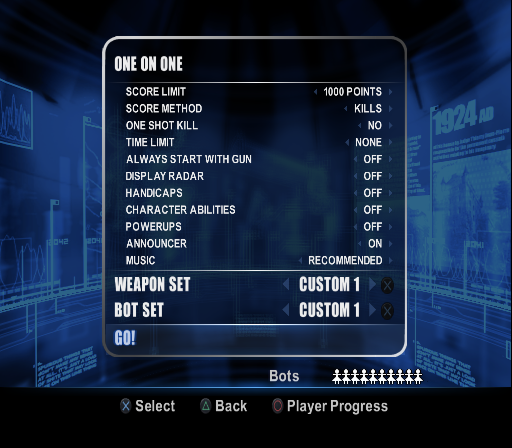 One on One game mode. It doesn't appear to properly function. One on One game mode. It doesn't appear to properly function.