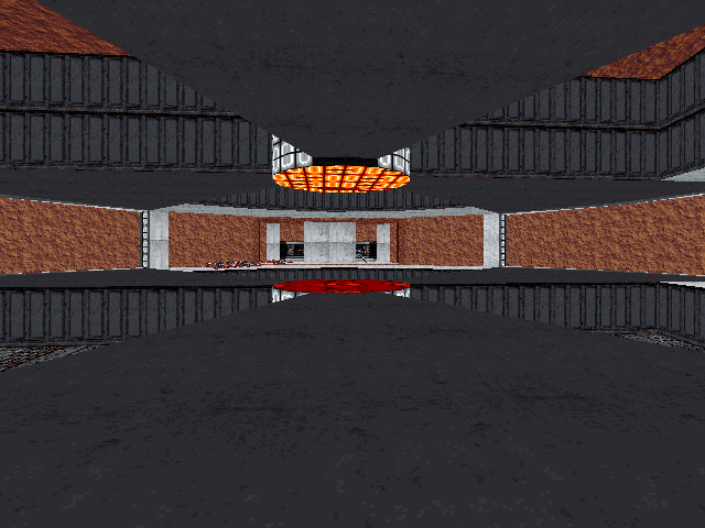 The final room with all switches pressed.