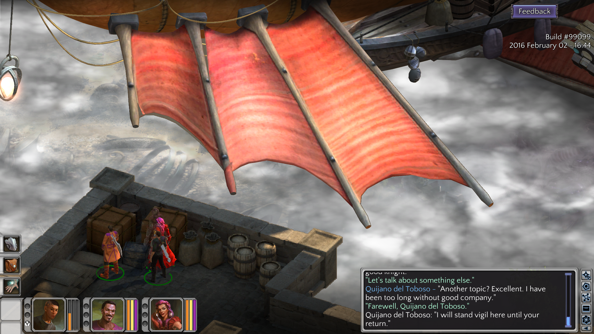 Sagus Cliffs - Caravanserai - airship wing