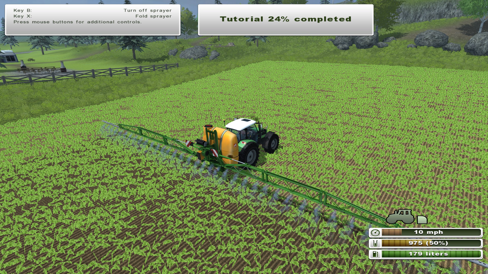 The sprayer's in-game appearance, lacking the above-mentioned hose. The sprayer's in-game appearance, lacking the above-mentioned hose.