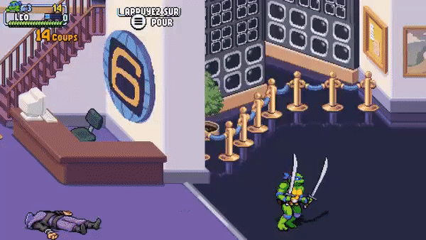 Pre-release footage showing Tiffany's unused sprites (click to animate)