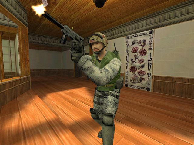 Screenshot of an early de_truth.
