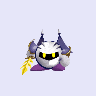 He sits...