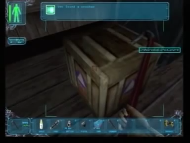 01:00 Objects have to be viewed for a few seconds before showing their name, in this case the class name, "CrateBreakableMedGeneral".