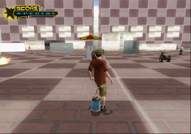 TestLevel as seen from its default spawn point. TestLevel as seen from its default spawn point.