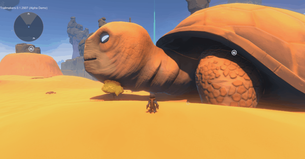 GIF showing a giant tortoise while developing the Alpha Demo. It was removed with the release of the Alpha Demo. GIF showing a giant tortoise while developing the Alpha Demo. It was removed with the release of the Alpha Demo.