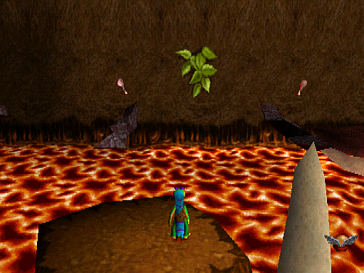 The platform is located directly ahead of this in-bounds spot. The platform is located directly ahead of this in-bounds spot.
