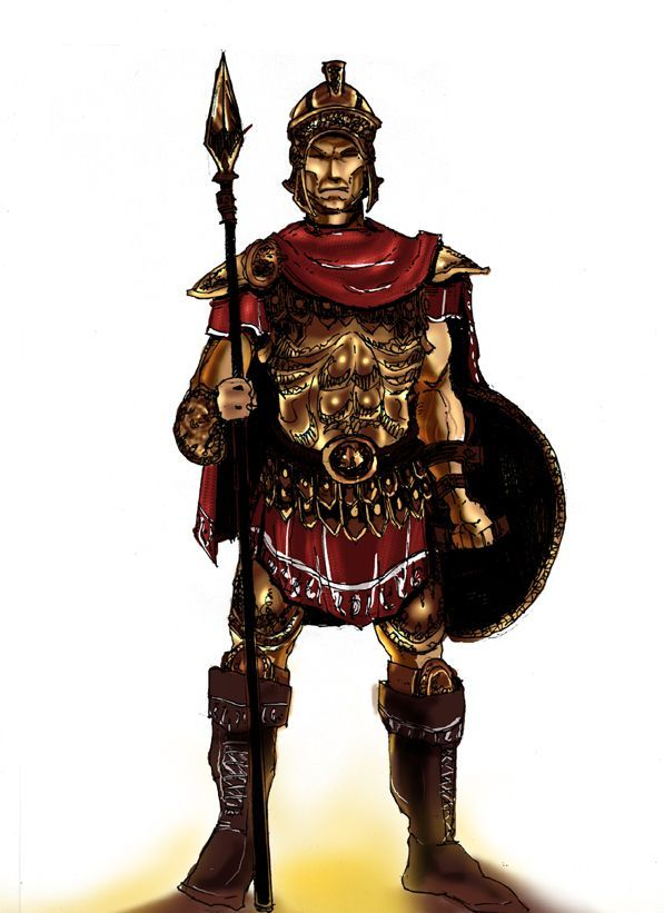 Red Templar - A member of the cut Imperial Red Templar faction. Other art of this armor shows a depiction of a Moth as the centerpiece on the cuirass. The Templar armor would be redesigned and used in the final game.