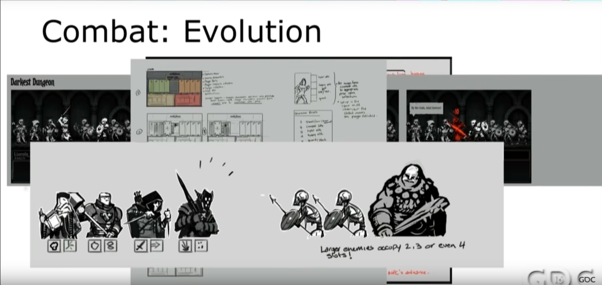 Another group of concept arts shown during the post-mortem panel.