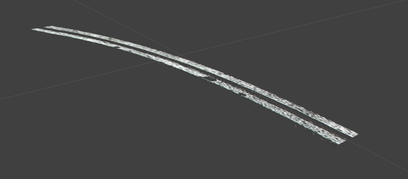 RoadstripesCurved - Curved roadstripes, you never see a curved road with these. RoadstripesCurved - Curved roadstripes, you never see a curved road with these.