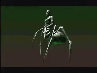 Walk cycle of the early Spider Daedra. Walk cycle of the early Spider Daedra.