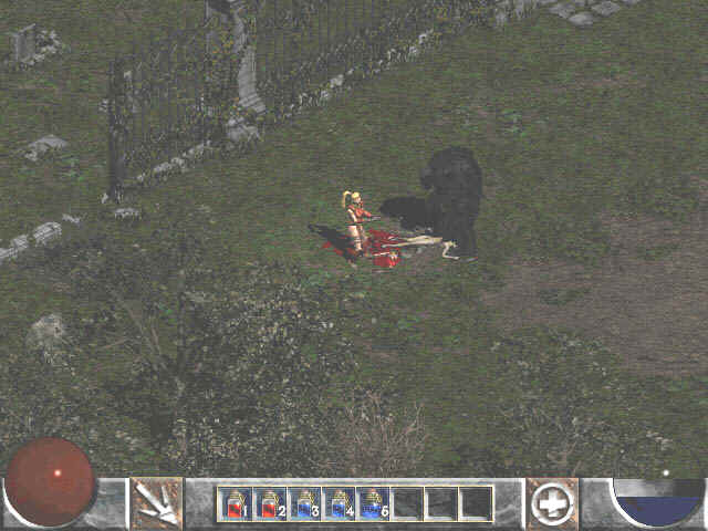 E3 1999 image. A black-looking Wendigo.