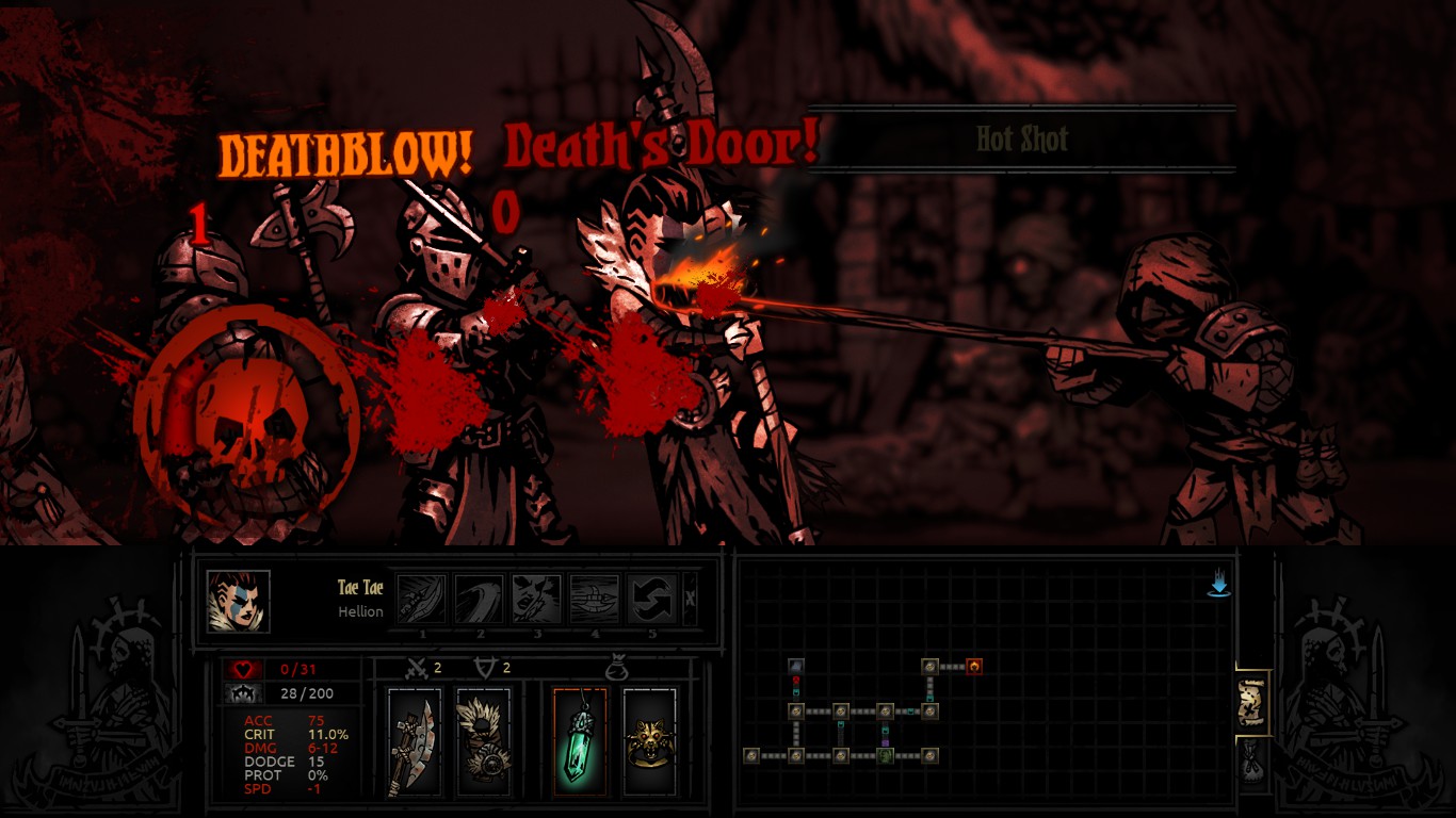 A screenshot of it being used.