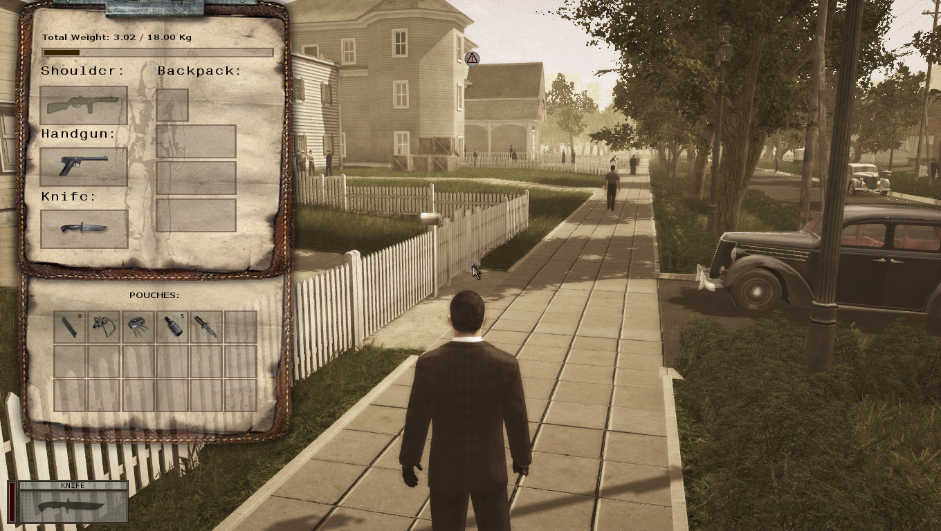 The old Knife in-game. The old Knife in-game.