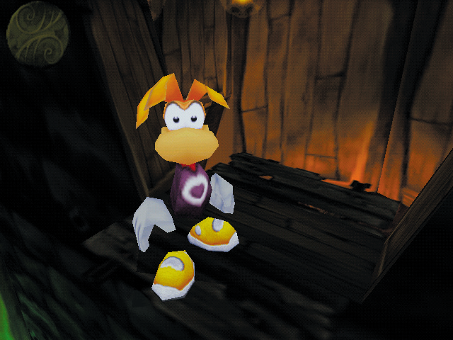 This screenshot was taken during the development of an early HUD. The circular leaf has nothing inside.