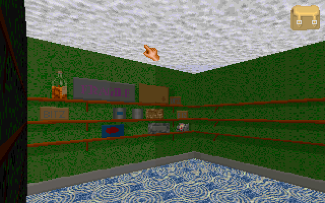 The storage area in-game. The storage area in-game.