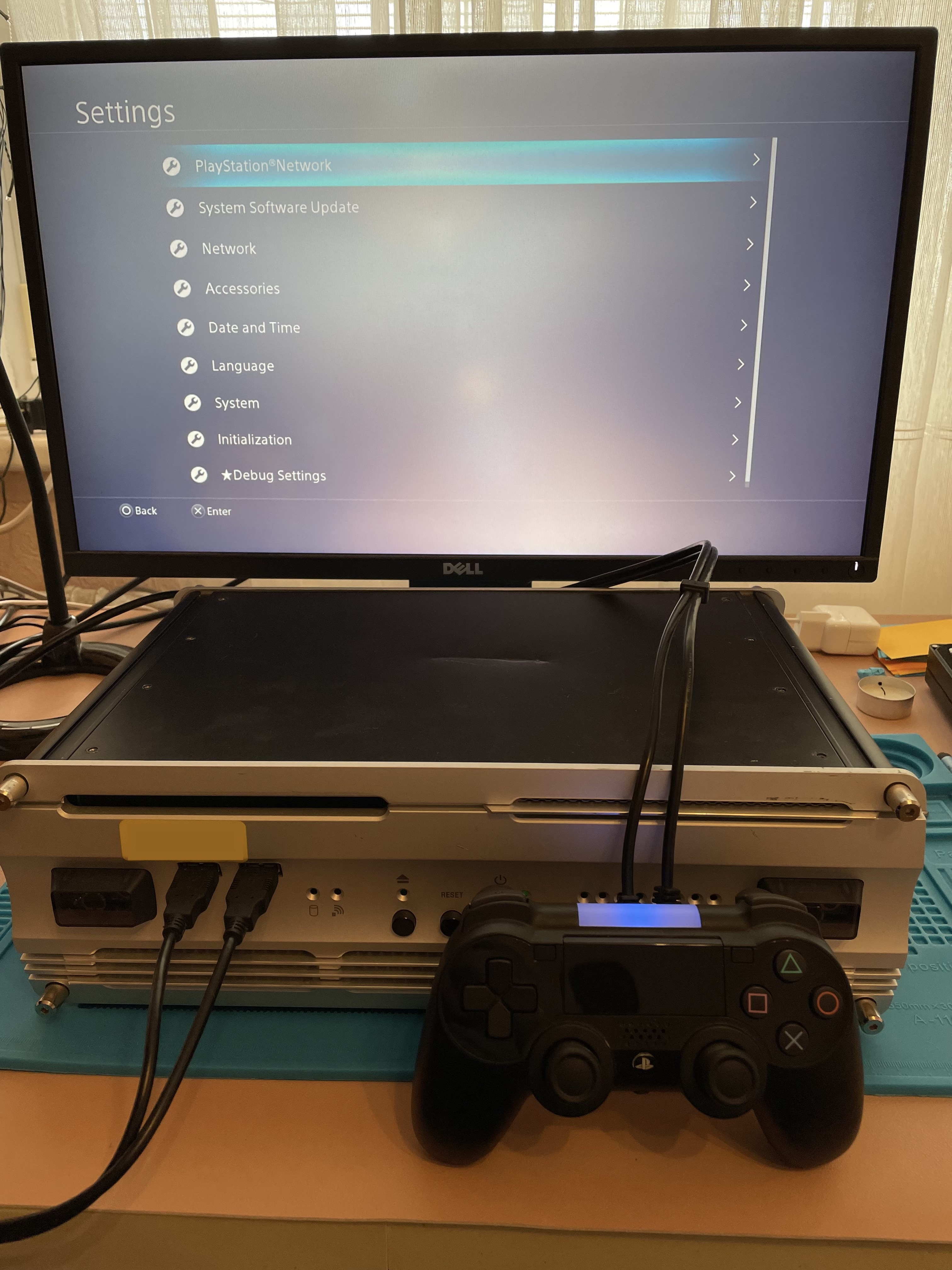 Settings menu Settings menu
