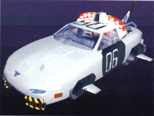 Concept art of a police car as printed in many other magazines. It's nothing like the final game's model, but is the same one that can be seen in the very early Joystick pre-alpha CGI. Peculiarly this was also used to promote Hi-Octane, and indeed features on the boxart of the console version of that game Concept art of a police car as printed in many other magazines. It's nothing like the final game's model, but is the same one that can be seen in the very early Joystick pre-alpha CGI. Peculiarly this was also used to promote Hi-Octane, and indeed features on the boxart of the console version of that game