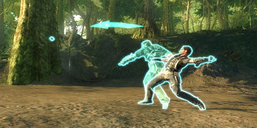 Looks like Rico was meant to be able to throw things.