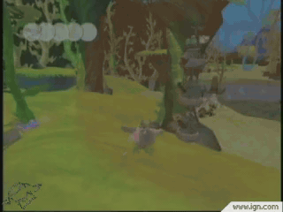 IGN footage containing the early animation