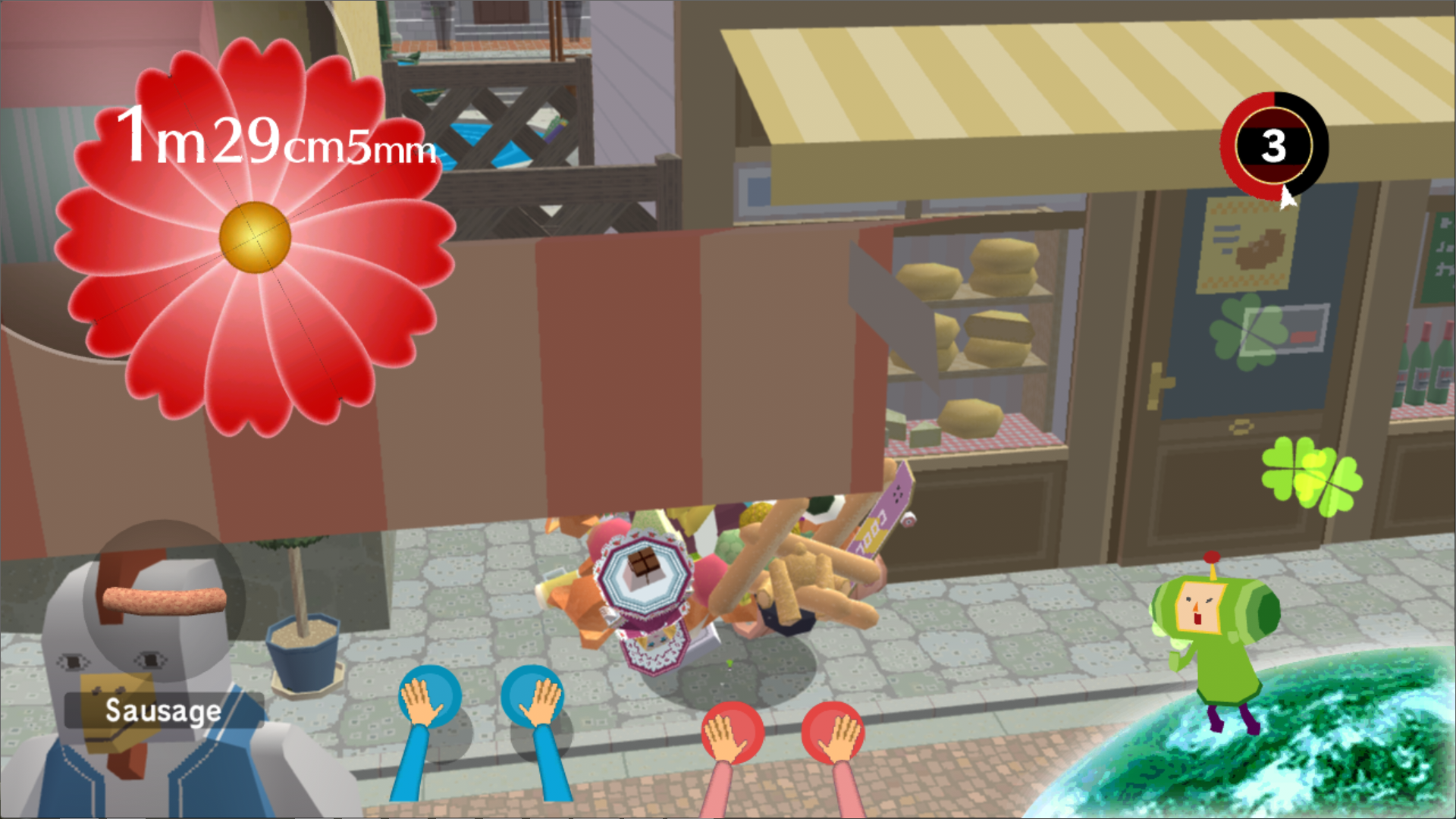 The sprites are not properly adjusted for gameplay.