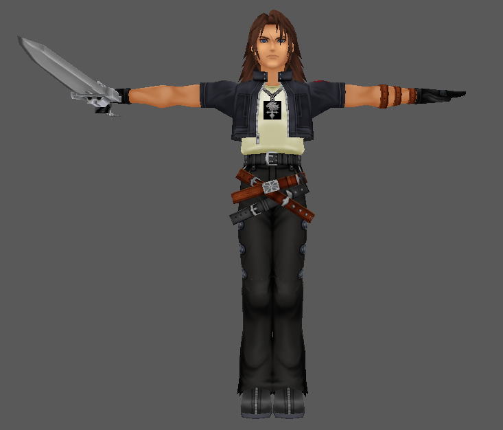 Squall Leonhart (N_CM060_TSURU) Squall Leonhart (N_CM060_TSURU)