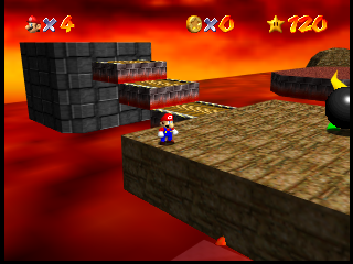 The tumbling staircase leading to Star 1. This was removed from the level script so it could be spawned from the Bully boss after being defeated. The tumbling staircase leading to Star 1. This was removed from the level script so it could be spawned from the Bully boss after being defeated.