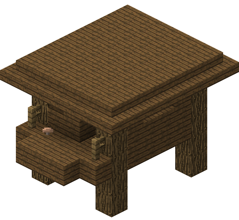 An isometric render of a swamp hut.