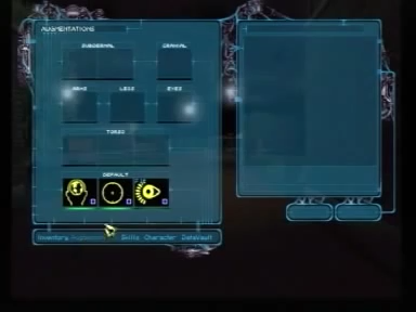 01:22 Old augmentations, with a new IFF augmentation with placeholder graphics.