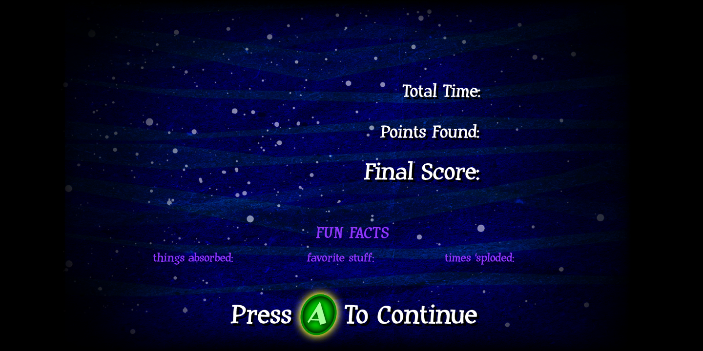 Wrap-Up Screen