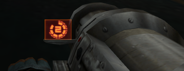 Countdown that appears before a Tac-Nuke is fired.