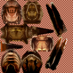 According to the file name, this is the "default" skin for the Centipede. According to the file name, this is the "default" skin for the Centipede.