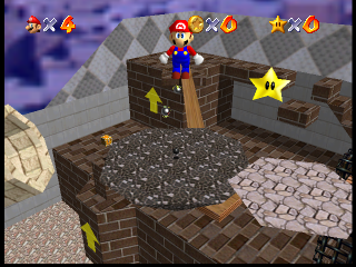 Star 2. Possibly an early location of Star 2 from the final game. Star 2. Possibly an early location of Star 2 from the final game.