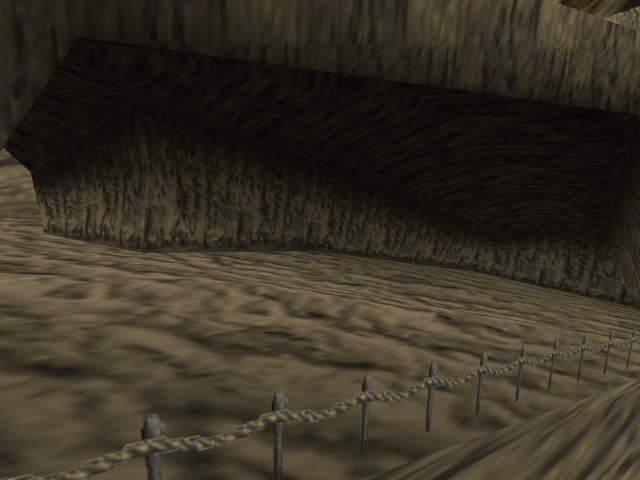 There is a lack of any entrance to Goron City, though the space where it would be is still carved out. There is a lack of any entrance to Goron City, though the space where it would be is still carved out.