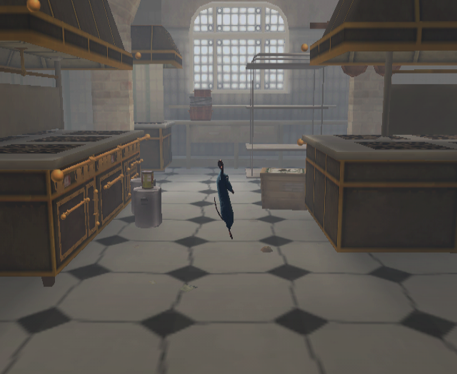 "Chop Chop Chase", found in Little Chef - Big Kitchen, is the sole exception to the rule here, as its entire fourth section has been completely scrubbed from the map. If one uses a coordinates modifier to fly beyond the end of the stage however, it's revealed that the old camera data still exists.