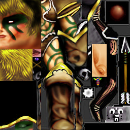 Her texture can be found in the final game files, sadly unused. Her texture can be found in the final game files, sadly unused.