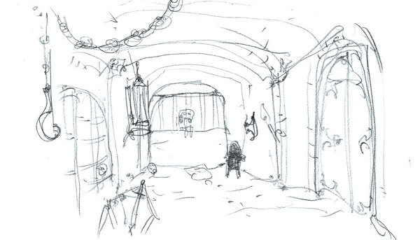 Early sketch by Alek Wasilewski