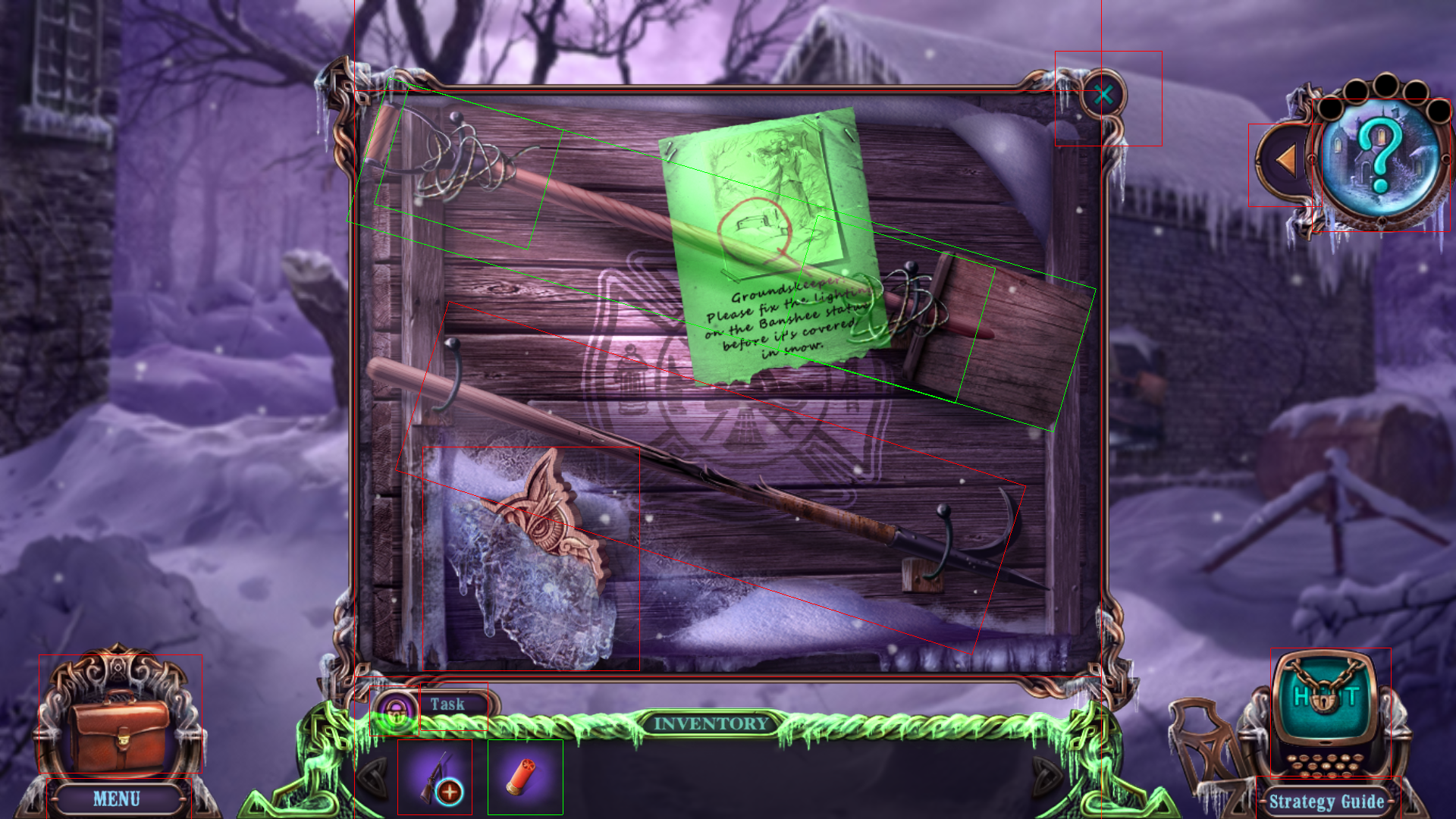 A sub-screen. A sub-screen.