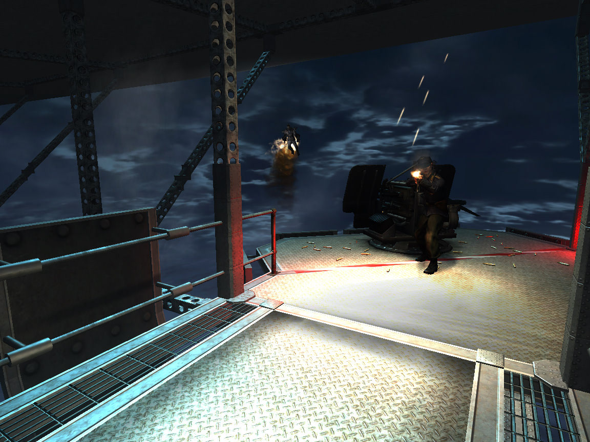 Flak combat.