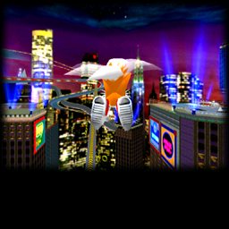 Early prerelease screenshot using Sonic's layout.
