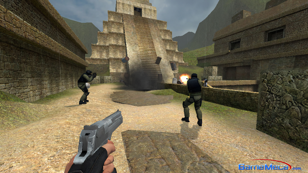 Bombsite B. Note the Desert Eagle texture.