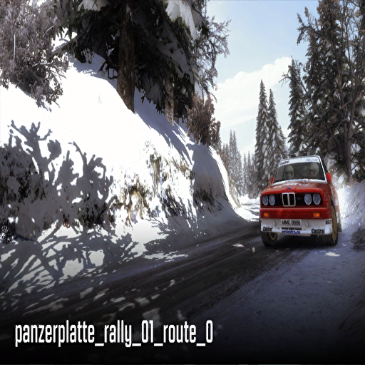 Panzerplatte (01), Route 0
