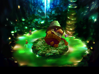 Scene 4: Serge goomba stomps a giant dwarf.