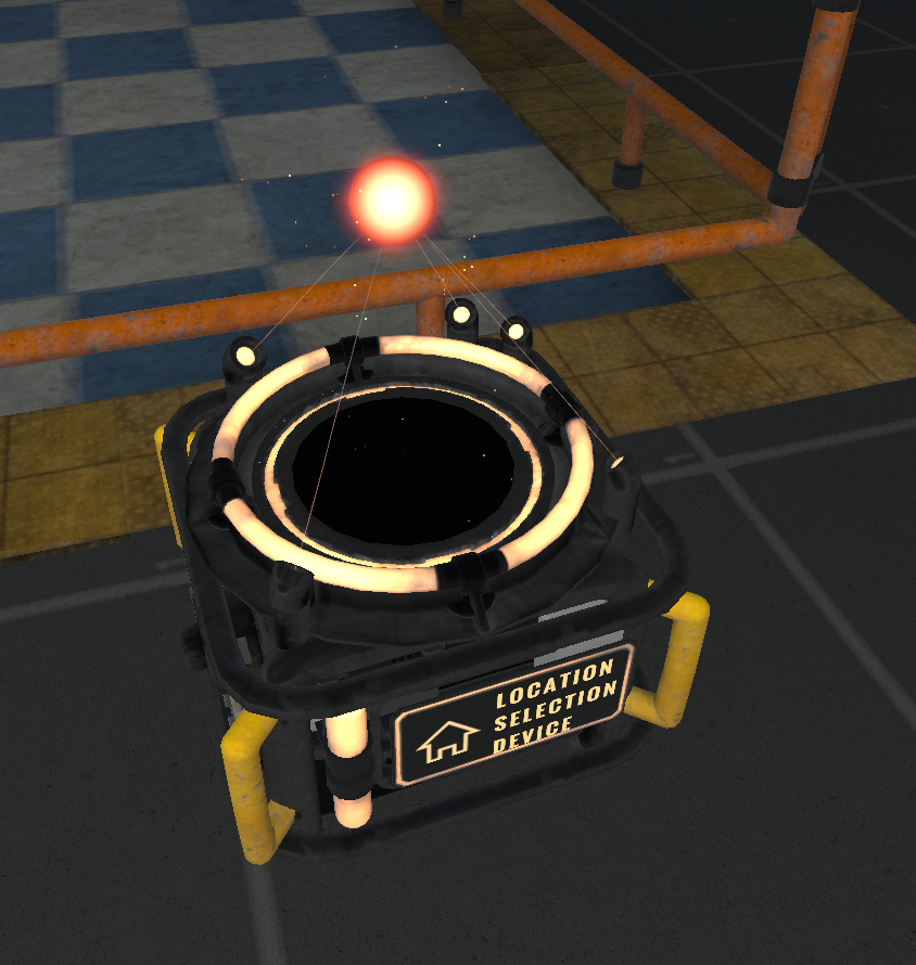 A portable version of the level selection device.