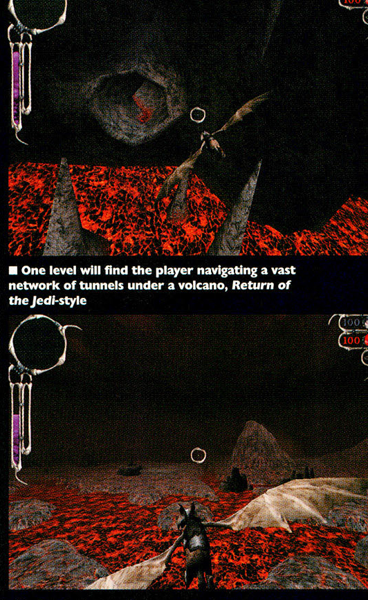 Lynx-like beast with bony wings (in NextGen magazine) Lynx-like beast with bony wings (in NextGen magazine)