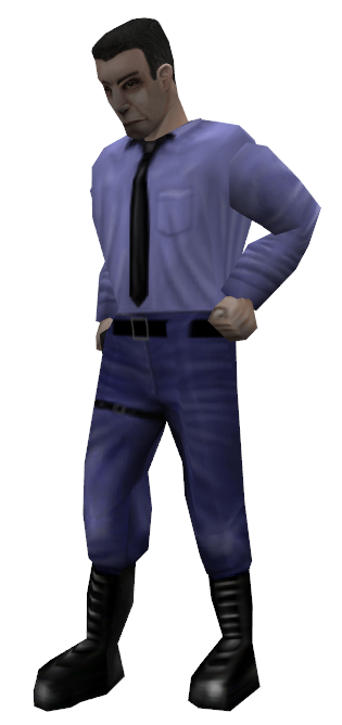 Idle3. (used in the cut Dreamcast version intro) Idle3. (used in the cut Dreamcast version intro)