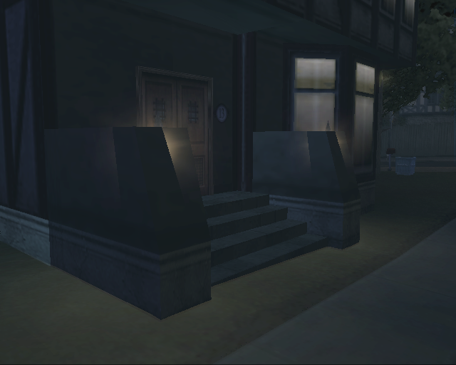 The lamps in one of the houses in the residential area of Old Bullworth Vale are misplaced. Their model is mostly hiding inside its structure. The lamps in one of the houses in the residential area of Old Bullworth Vale are misplaced. Their model is mostly hiding inside its structure.