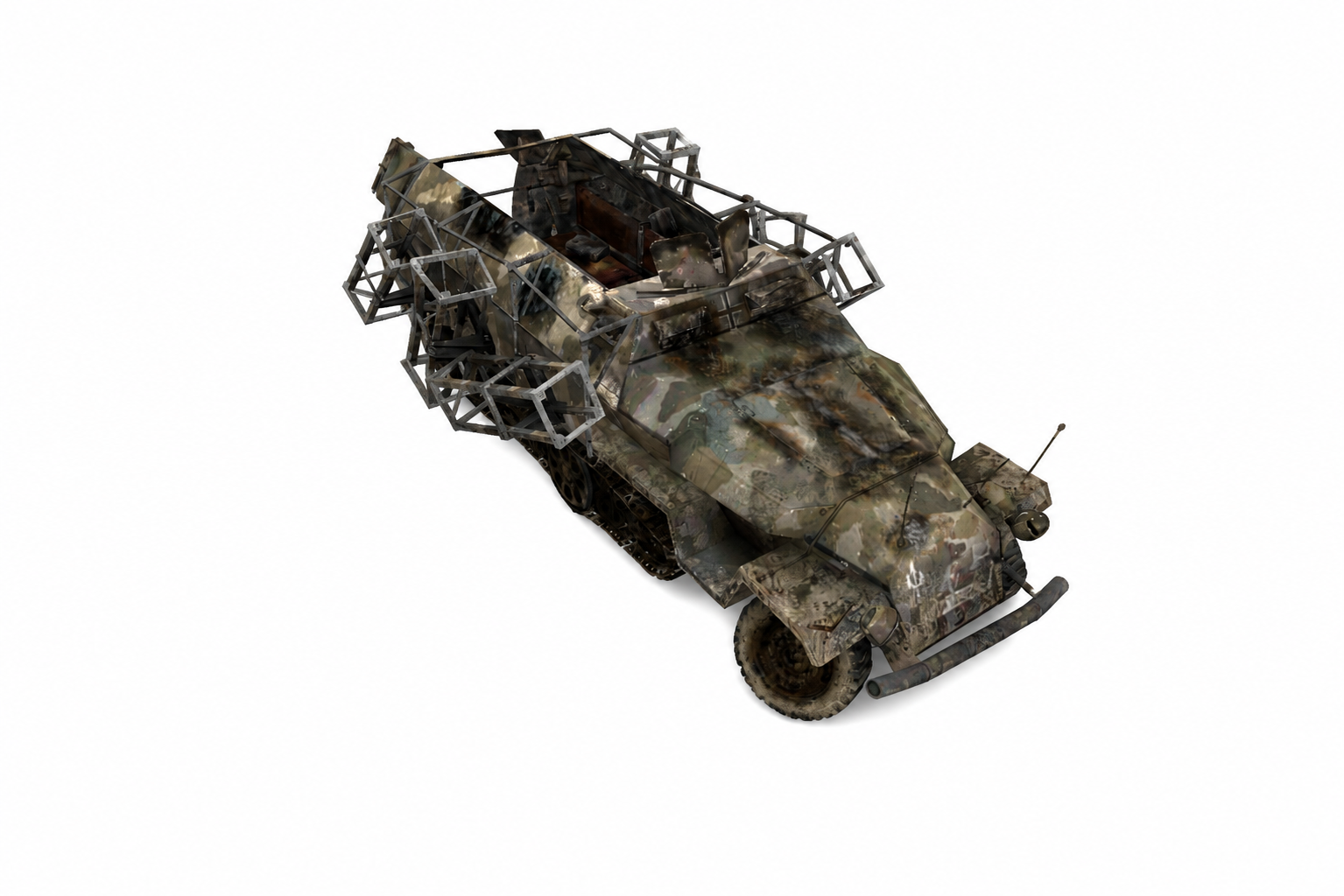 Half-track Woodland Destroyed Variant.