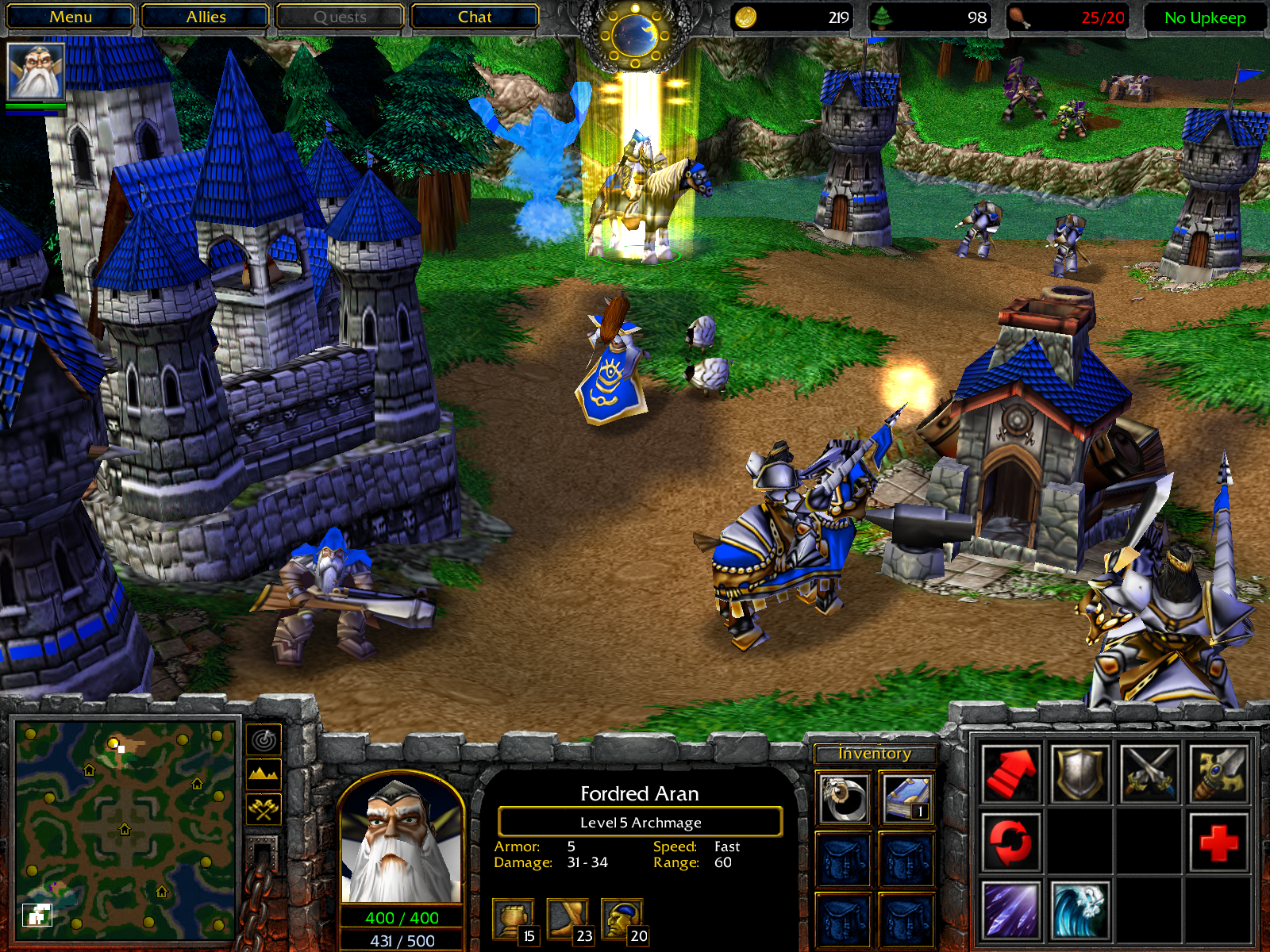 The Archmage, late Beta. The Archmage, late Beta.