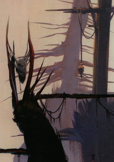 Environmental artwork of the forest. Environmental artwork of the forest.